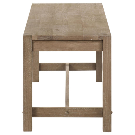 Scottsdale Solid Wood Dining Bench Brown Washed by Coaster at Eve Furniture