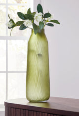 Scottyard Olive Green Vase