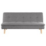 Scout Upholstered Convertible Sofa Bed Grey