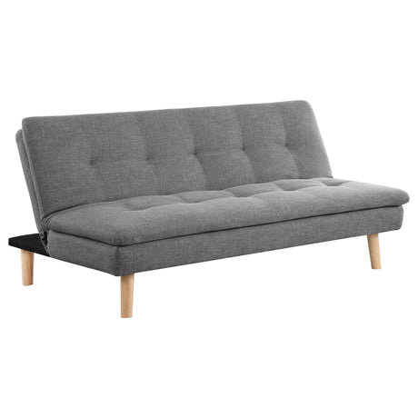 Scout Upholstered Tufted Convertible Sofa Bed Grey by Coaster at Eve Furniture