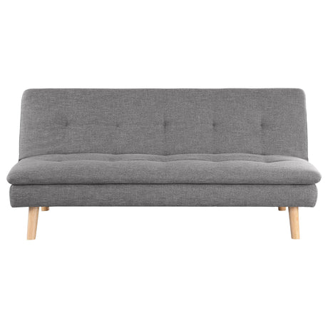 Scout Upholstered Tufted Convertible Sofa Bed Grey by Coaster at Eve Furniture