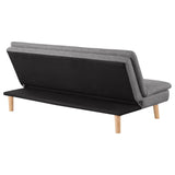 Scout Upholstered Tufted Convertible Sofa Bed Grey by Coaster at Eve Furniture