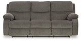 Scranto Brindle Manual Manual Reclining Sofa by Ashley at Eve Furniture