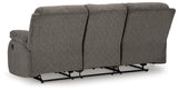 Scranto Brindle Manual Manual Reclining Sofa by Ashley at Eve Furniture