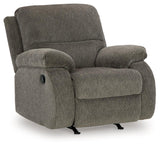 Scranto Brindle Manual Recliner by Ashley at Eve Furniture