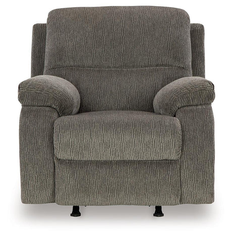 Scranto Brindle Manual Recliner by Ashley at Eve Furniture