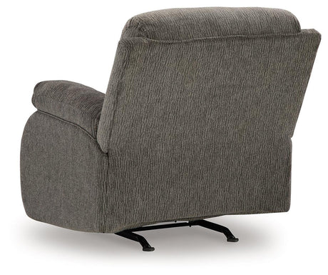 Scranto Brindle Manual Recliner by Ashley at Eve Furniture