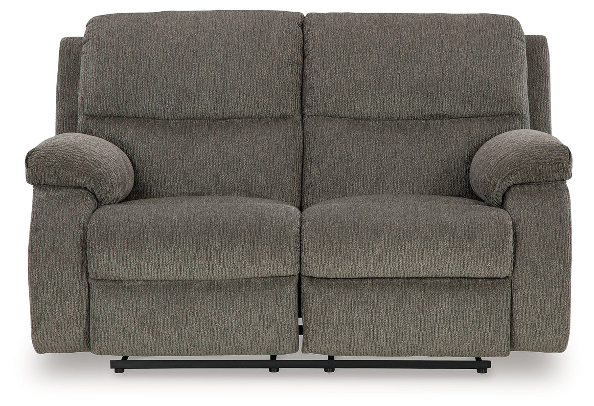 Scranto Brindle Reclining Loveseat