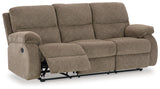 Scranto Oak Reclining Sofa