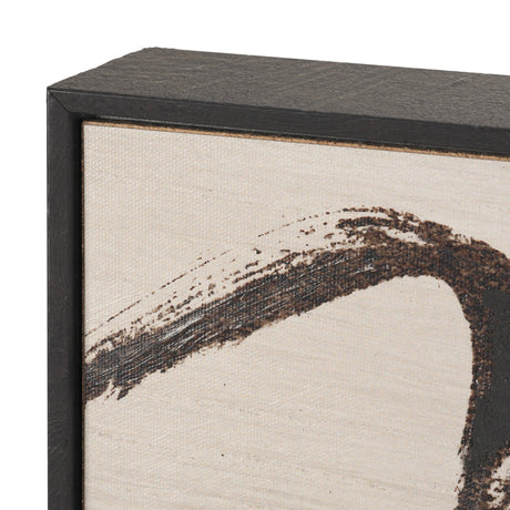 Sculptured Chaos I by Mercana Studio Hand Embellished Textured Framed Artwork by Mercana at Eve Furniture