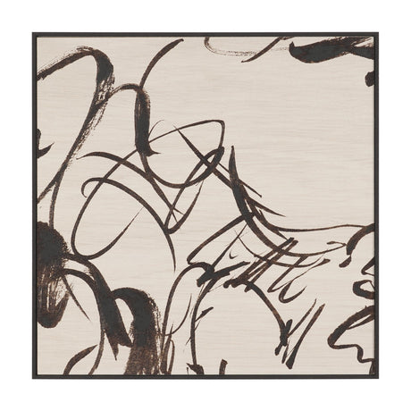 Sculptured Chaos I by Mercana Studio Hand Embellished Textured Framed Artwork by Mercana at Eve Furniture