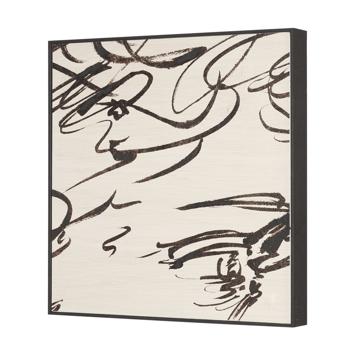 Sculptured Chaos II by Mercana Studio Hand Embellished Textured Framed Artwork by Mercana at Eve Furniture