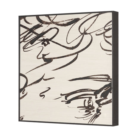 Sculptured Chaos II by Mercana Studio Hand Embellished Textured Framed Artwork by Mercana at Eve Furniture