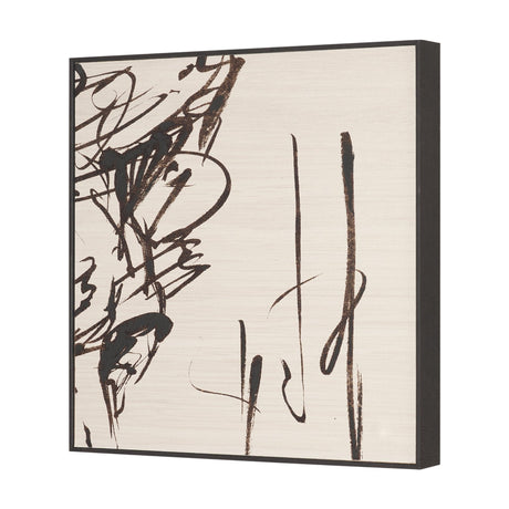 Sculptured Chaos III by Mercana Studio Hand Embellished Textured Framed Artwork by Mercana at Eve Furniture