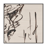 Sculptured Chaos III by Mercana Studio Hand Embellished Textured Framed Artwork by Mercana at Eve Furniture