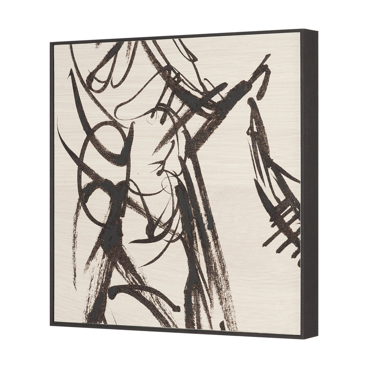 Sculptured Chaos IV by Mercana Studio Hand Embellished Textured Framed Artwork by Mercana at Eve Furniture
