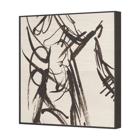 Sculptured Chaos IV by Mercana Studio Hand Embellished Textured Framed Artwork by Mercana at Eve Furniture