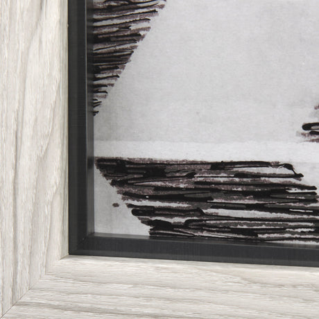 Se Promener I by Mercana Studio a Hand Embellished Textured Framed Art Print Matted under Glass by Mercana at Eve Furniture