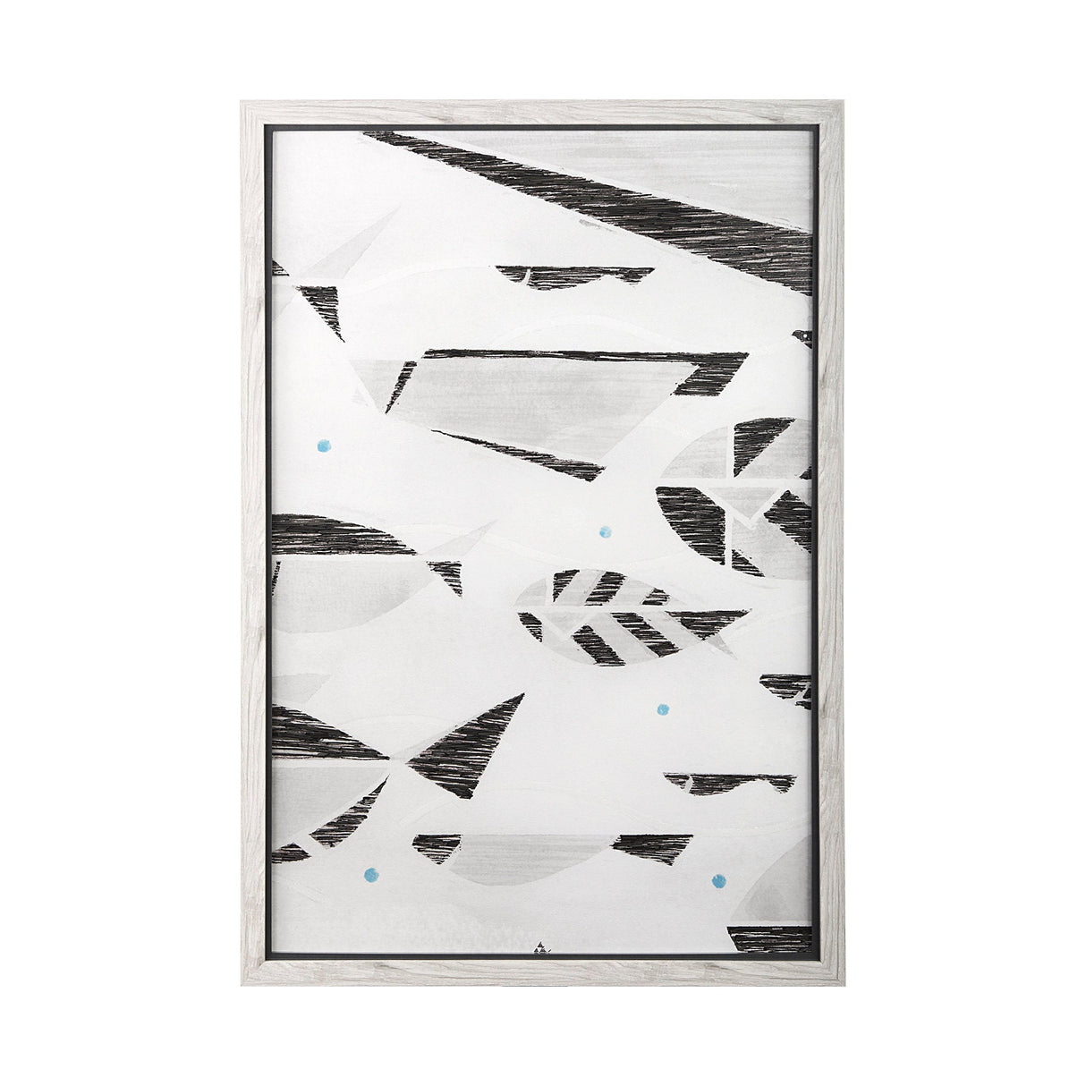Se Promener II by Mercana Studio a Hand Embellished Textured Framed Art Print Matted under Glass by Mercana at Eve Furniture