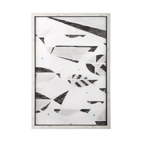 Se Promener II by Mercana Studio a Hand Embellished Textured Framed Art Print Matted under Glass by Mercana at Eve Furniture