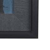 Sea bay at night III by Mercana Studio a Hand Embellished Textured Framed Art Print by Mercana at Eve Furniture