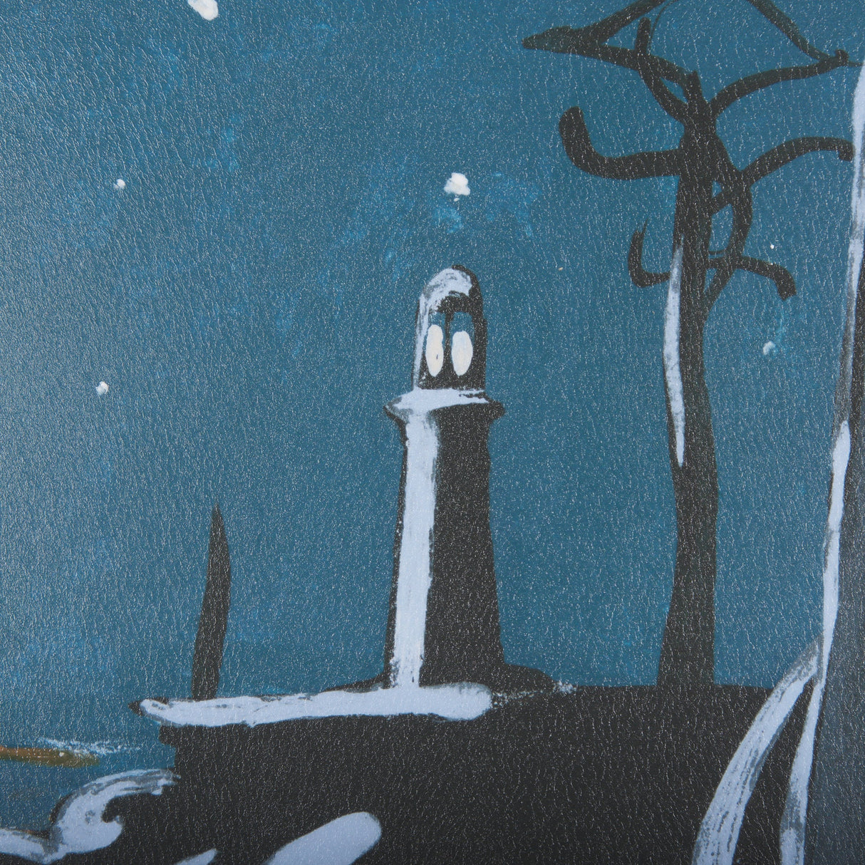Sea bay at night III by Mercana Studio a Hand Embellished Textured Framed Art Print by Mercana at Eve Furniture