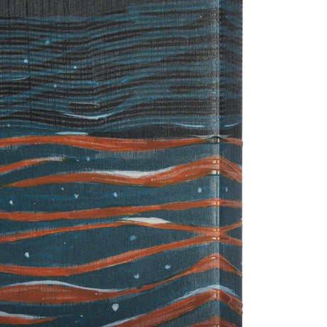 Sea bay at nitght I by Mercana Studio a Hand Embellished Textured Canvas by Mercana at Eve Furniture