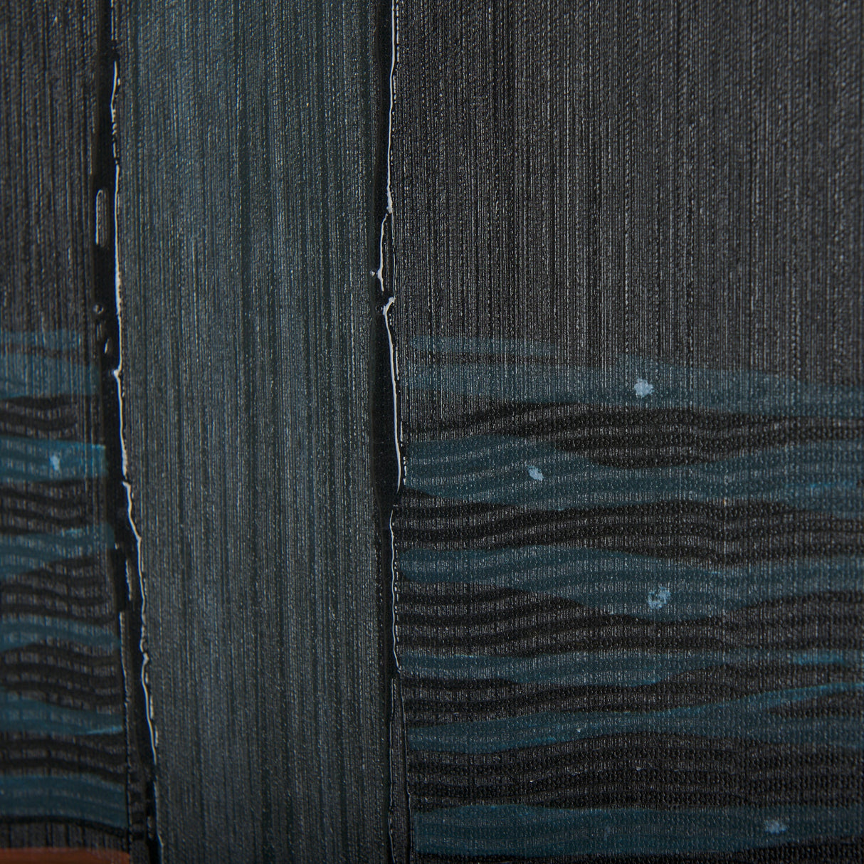 Sea bay at nitght I by Mercana Studio a Hand Embellished Textured Canvas by Mercana at Eve Furniture