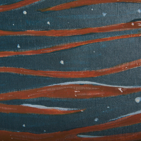 Sea bay at nitght I by Mercana Studio a Hand Embellished Textured Canvas by Mercana at Eve Furniture