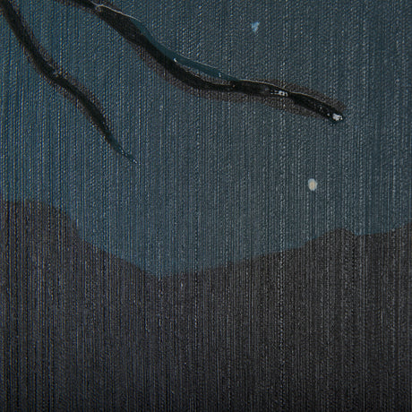 Sea bay at nitght I by Mercana Studio a Hand Embellished Textured Canvas by Mercana at Eve Furniture