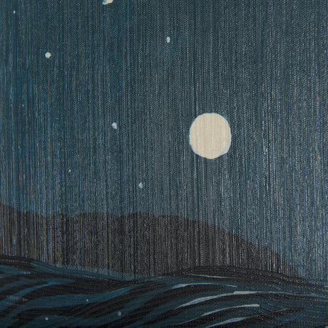 Sea bay at nitght II by Mercana Studio a Hand Embellished Textured Canvas by Mercana at Eve Furniture
