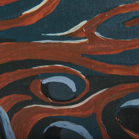 Sea bay at nitght II by Mercana Studio a Hand Embellished Textured Canvas by Mercana at Eve Furniture
