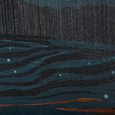 Sea bay at nitght II by Mercana Studio a Hand Embellished Textured Canvas by Mercana at Eve Furniture