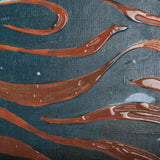 Sea bay at nitght III by Mercana Studio a Hand Embellished Textured Canvas by Mercana at Eve Furniture