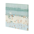 Sea Glass Sandbar I by Emma Scarvey a Hand Embellished Textured Canvas by Mercana at Eve Furniture