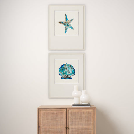 Sea Pearl by Studio M a handmade Original Framed Artwork under Glass by Mercana at Eve Furniture