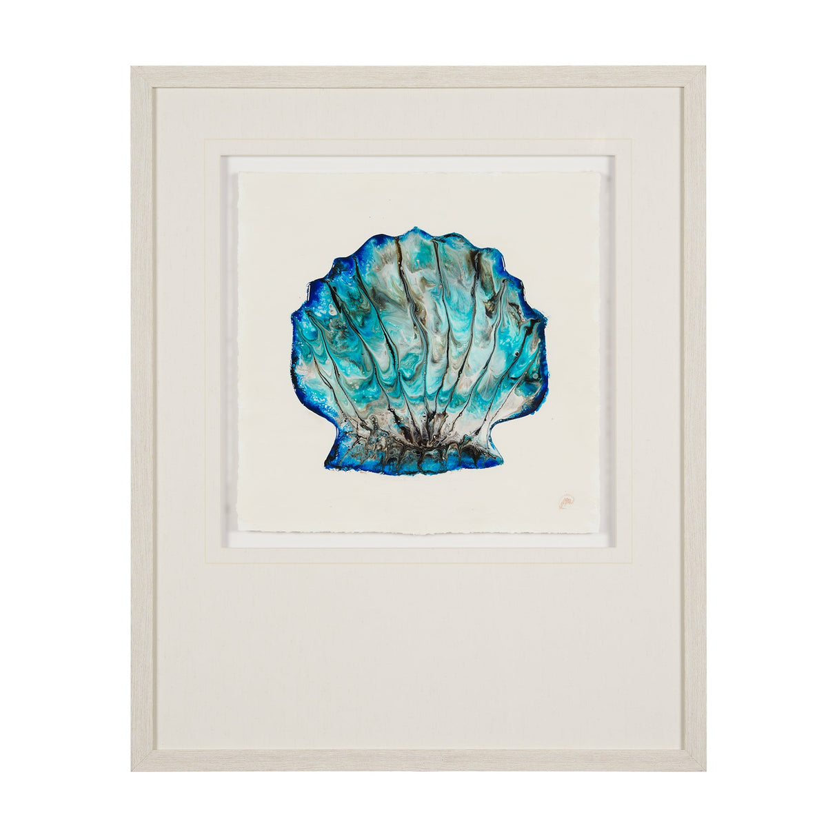 Sea Pearl by Studio M a handmade Original Framed Artwork under Glass by Mercana at Eve Furniture