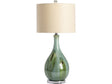 Sea Scape Green Table Lamp by Crestview at Eve Furniture