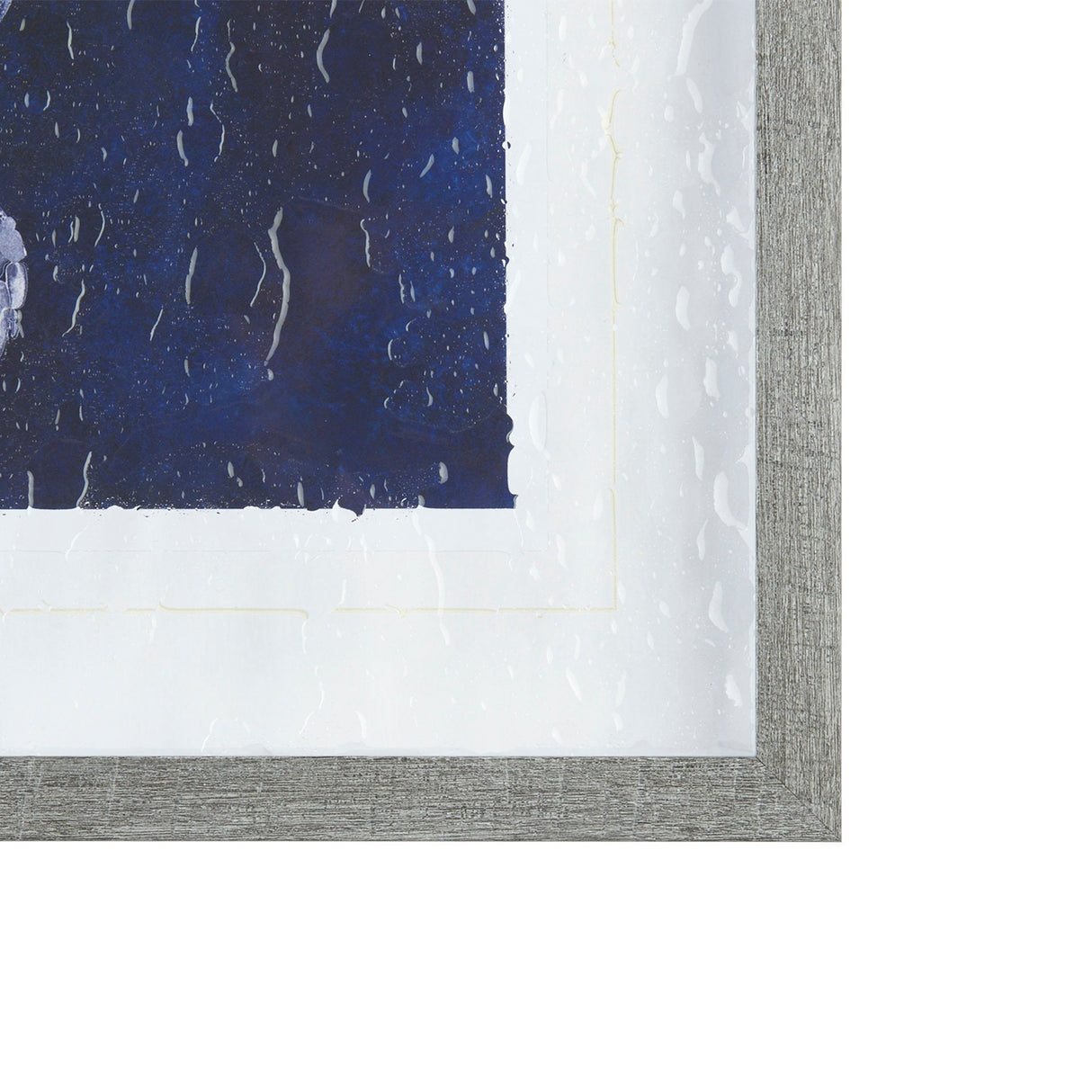 Sea Turtle Shadow I by Grace Popp a Hand Embellished Textured Framed Art Print Matted under Glass by Mercana at Eve Furniture