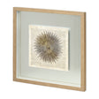 Sea Urchin Pages by Christopher James Hand Embellished Textured Framed Art Print Matted under Glass by Mercana at Eve Furniture