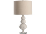 Sea Urchin White Table Lamp (Set of 2) by Crestview at Eve Furniture
