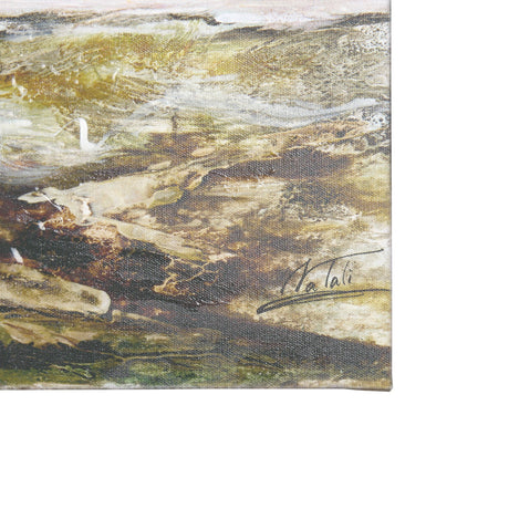 Sea View by Mercana Studio a Hand Embellished Textured Canvas by Mercana at Eve Furniture