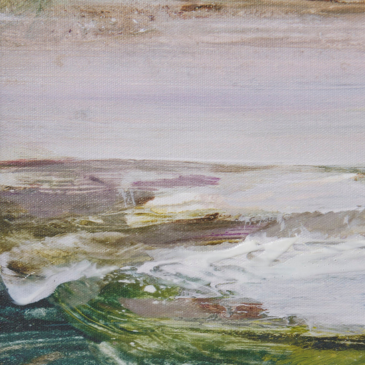 Sea View by Mercana Studio a Hand Embellished Textured Canvas by Mercana at Eve Furniture