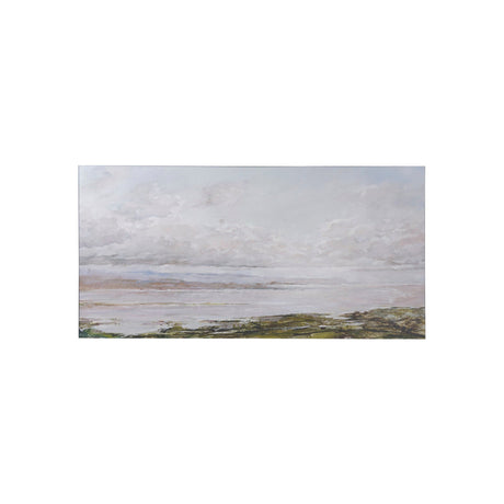 Sea View by Mercana Studio a Hand Embellished Textured Canvas by Mercana at Eve Furniture