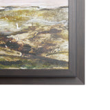 Sea View by Mercana Studio a Hand Embellished Textured Framed Canvas by Mercana at Eve Furniture