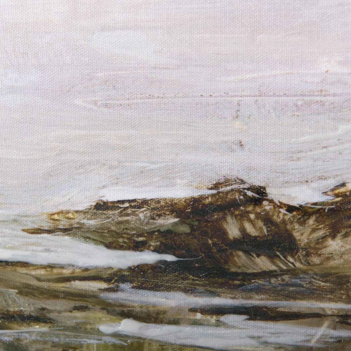 Sea View by Mercana Studio a Hand Embellished Textured Framed Canvas by Mercana at Eve Furniture