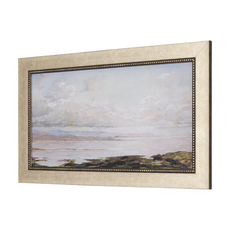 Sea View (Set of 5) by Mercana Studioa Hand Embellished Textured Framed Art Print by Mercana at Eve Furniture