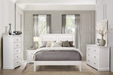 Seabright White Nightstand by Homelegance at Eve Furniture
