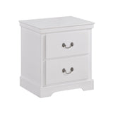 Seabright White Nightstand by Homelegance at Eve Furniture