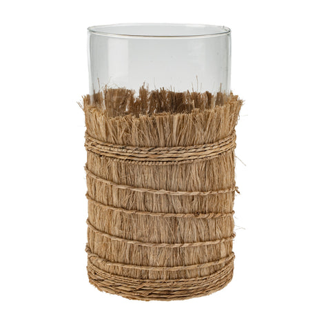 Seabrush Votive L Natural, Set of 2 by Mercana at Eve Furniture